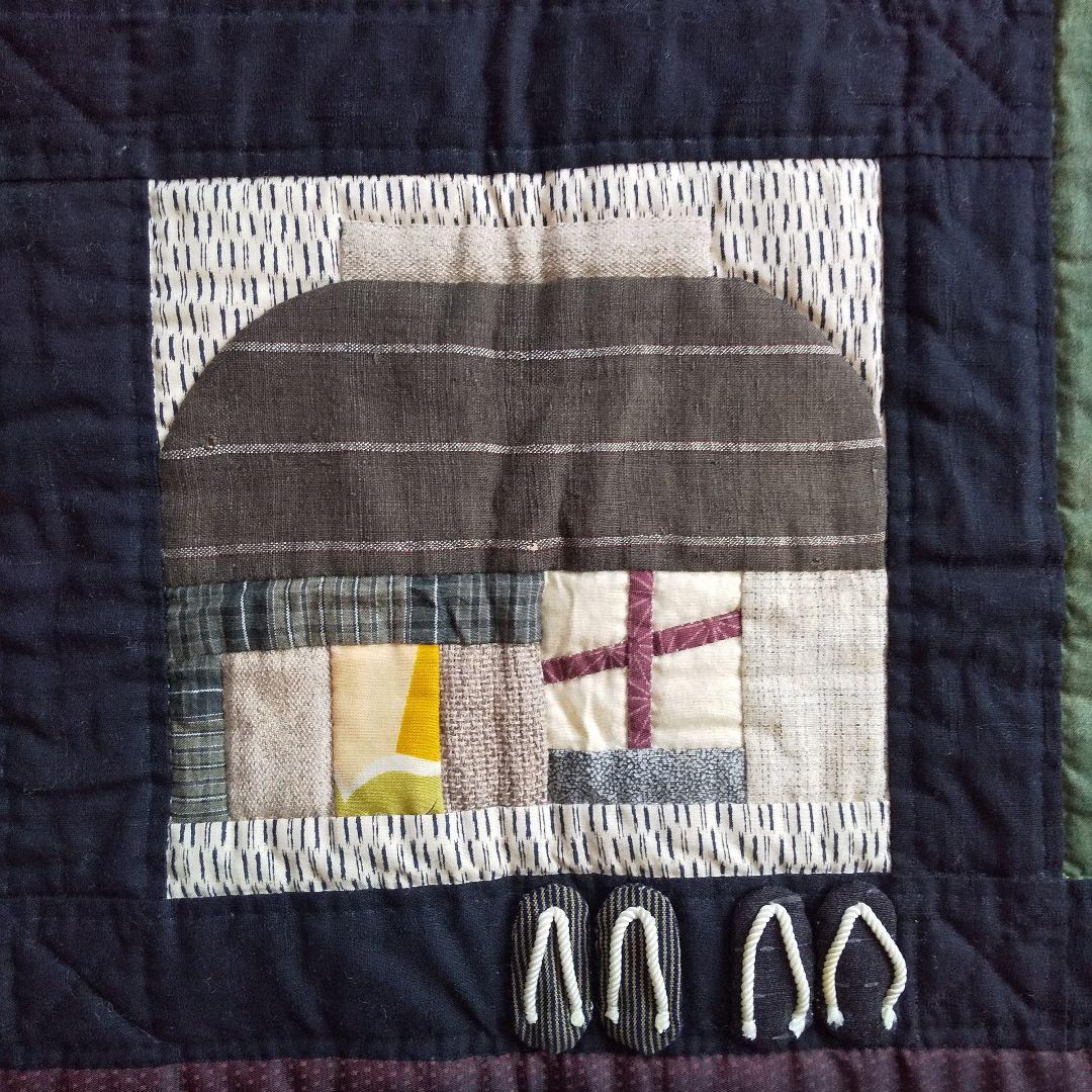 キ*2様 パッチワーク タペストリー ☆日本の懐かしい風景☆ For forei