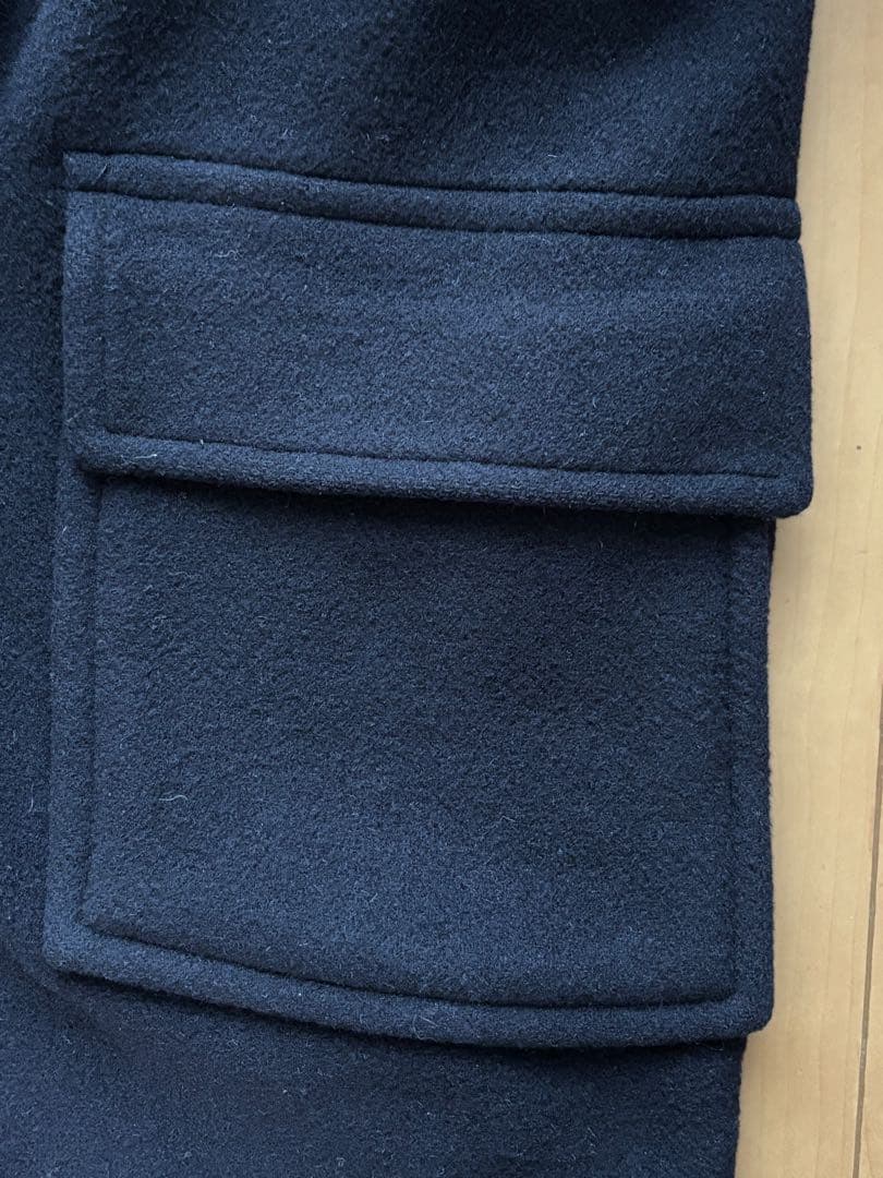 Burberrys バーバリー ダッフルコート ノバチェック ネイビー XＬ