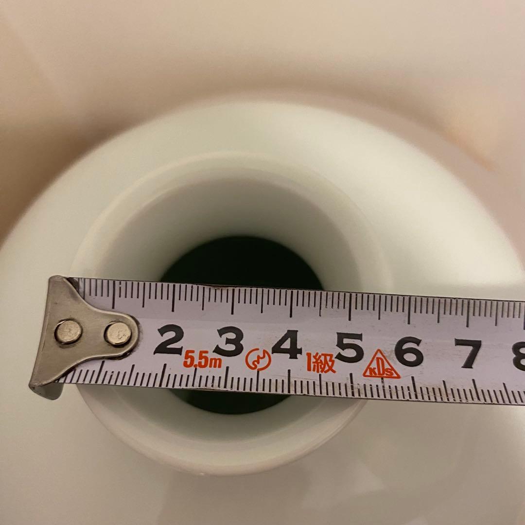 【美品】人間国宝　井上萬二　本人作　白磁丸形　壺　共箱