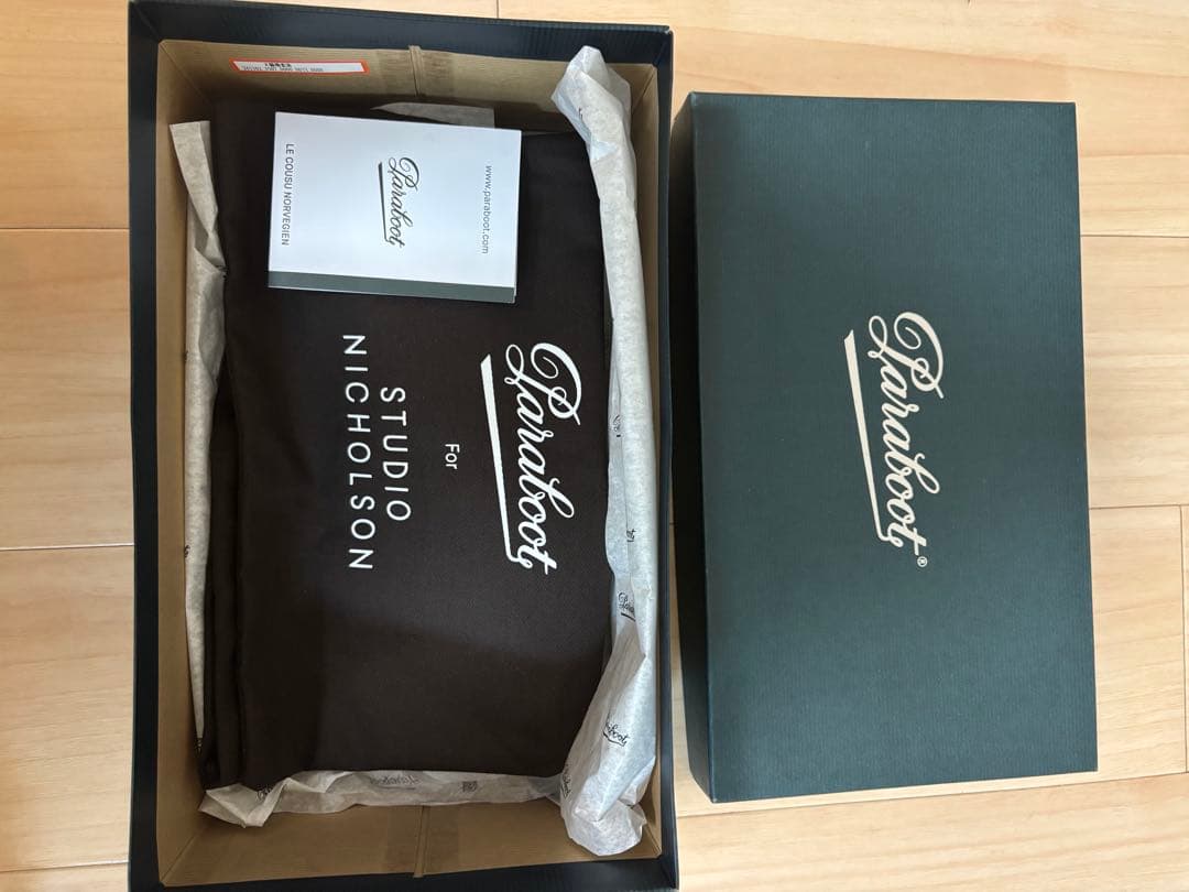 スタジオ ニコルソン 別注 Paraboot ミカエル 41 美品