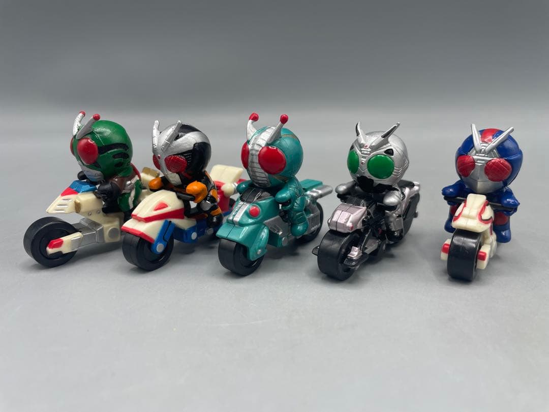 ポケットヒーローシリーズ 仮面ライダーSD ライダーマシーン5 セット ユタカ