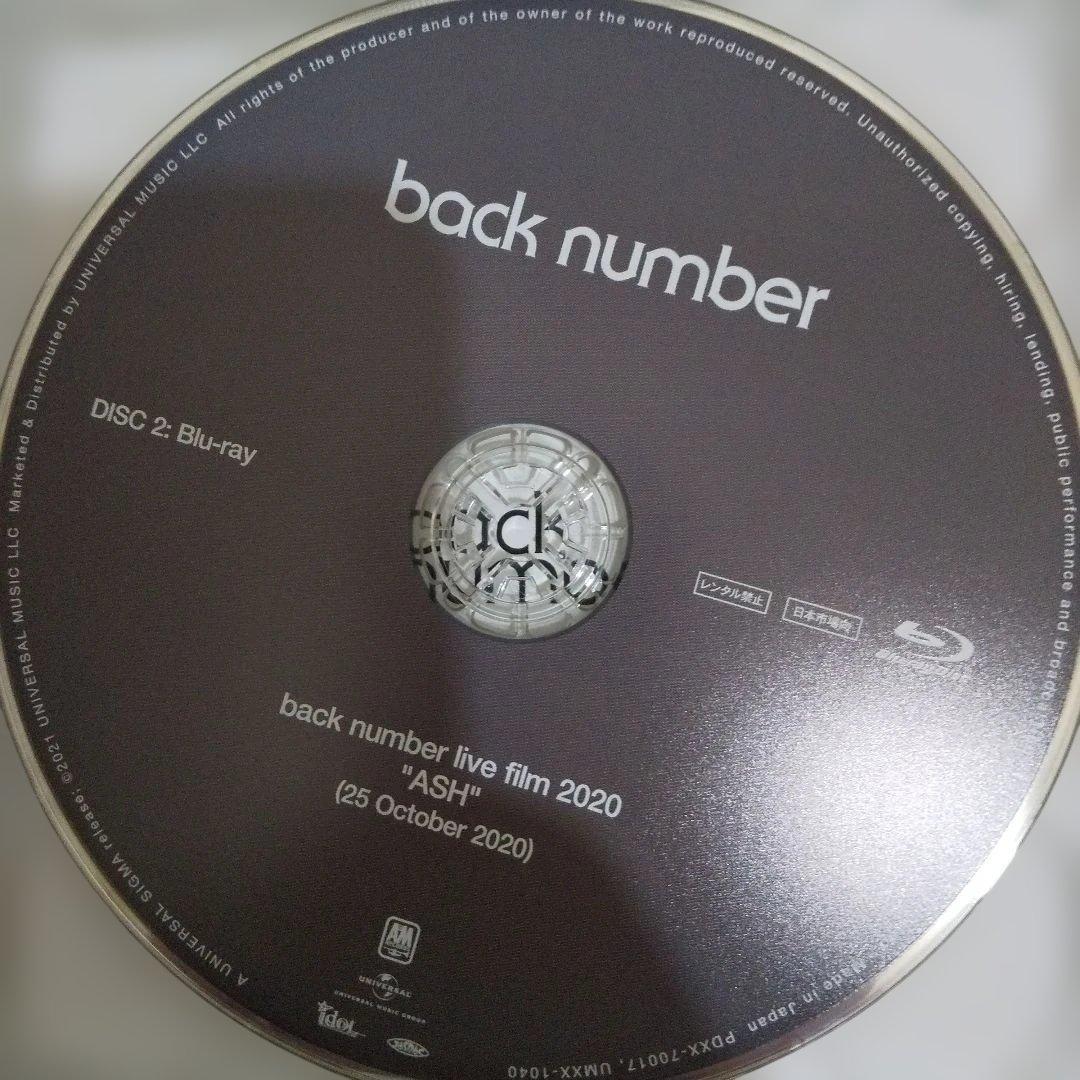 ☆FC限定Blu-ray盤☆黄色 /back number