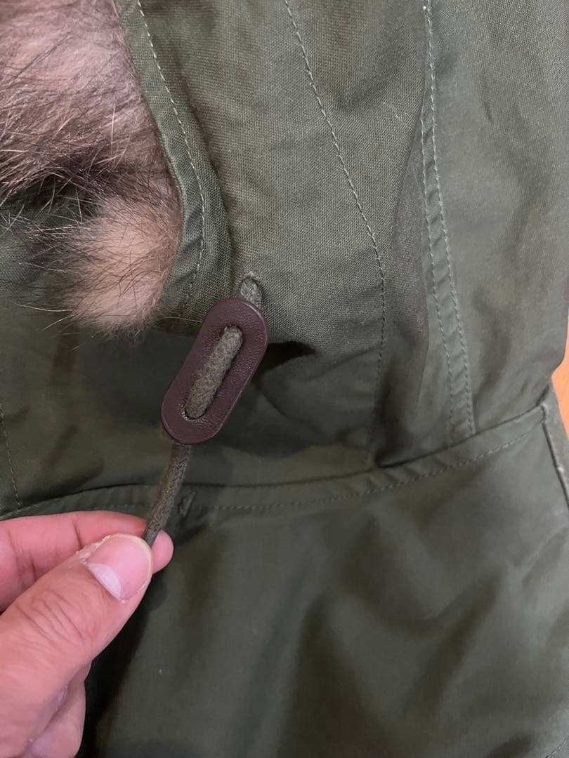 FRED PERRY フレッドペリーライナー付き モッズコート フード ファーM