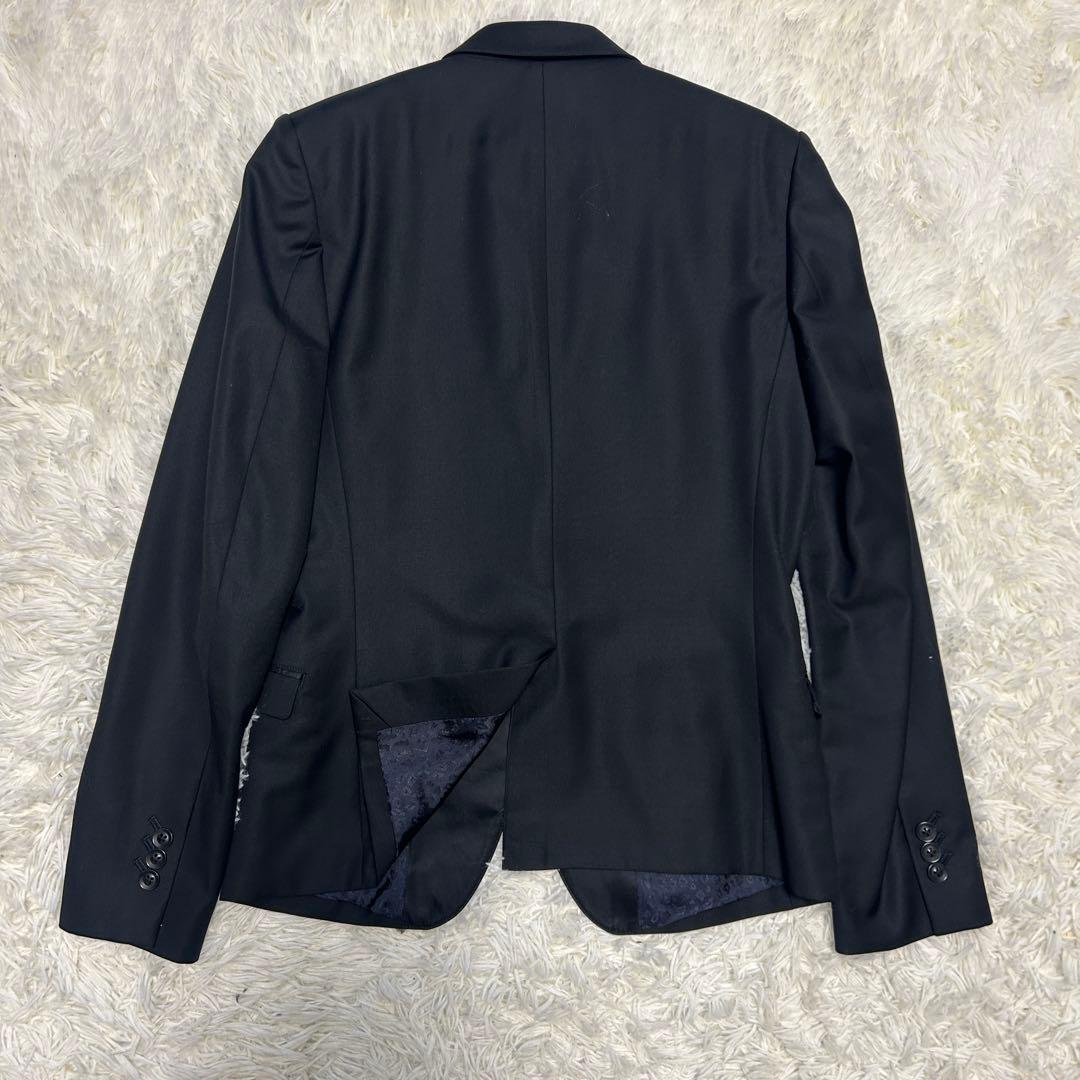 ラウンジリザード　カノニコ　レオパード　スーツ　セットアップ　ブラック　2