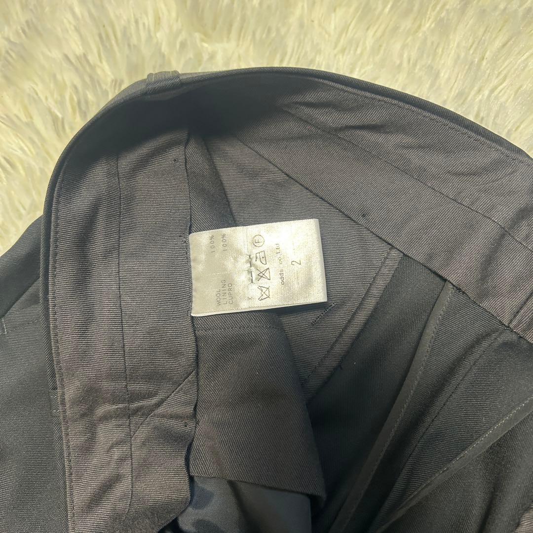 ラウンジリザード　カノニコ　レオパード　スーツ　セットアップ　ブラック　2