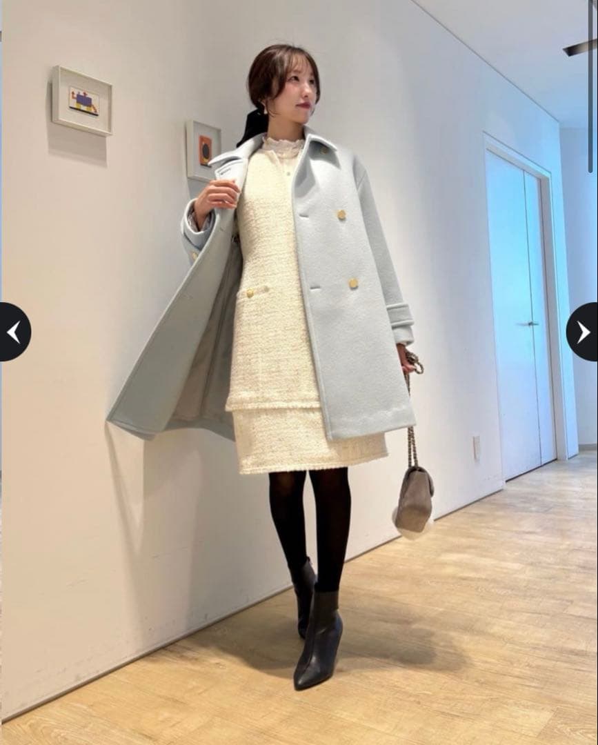 新品タグ付きジャスグリッティースタンダードPコート.アプワイザーリッシェ