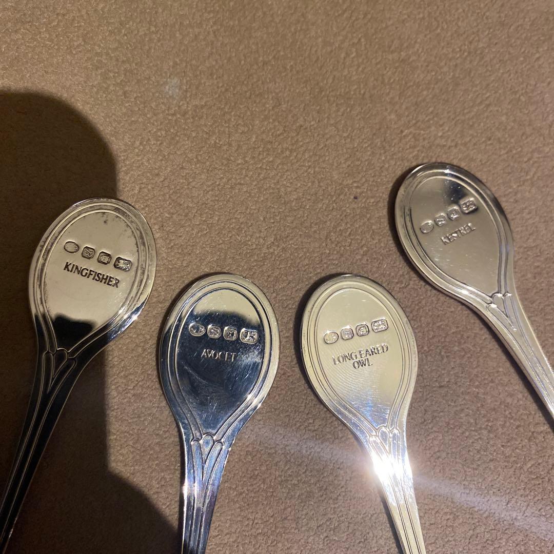 イギリス　シルバー　925 スプーン　銀食器　銀製品　銀製　銀　新品　未使用