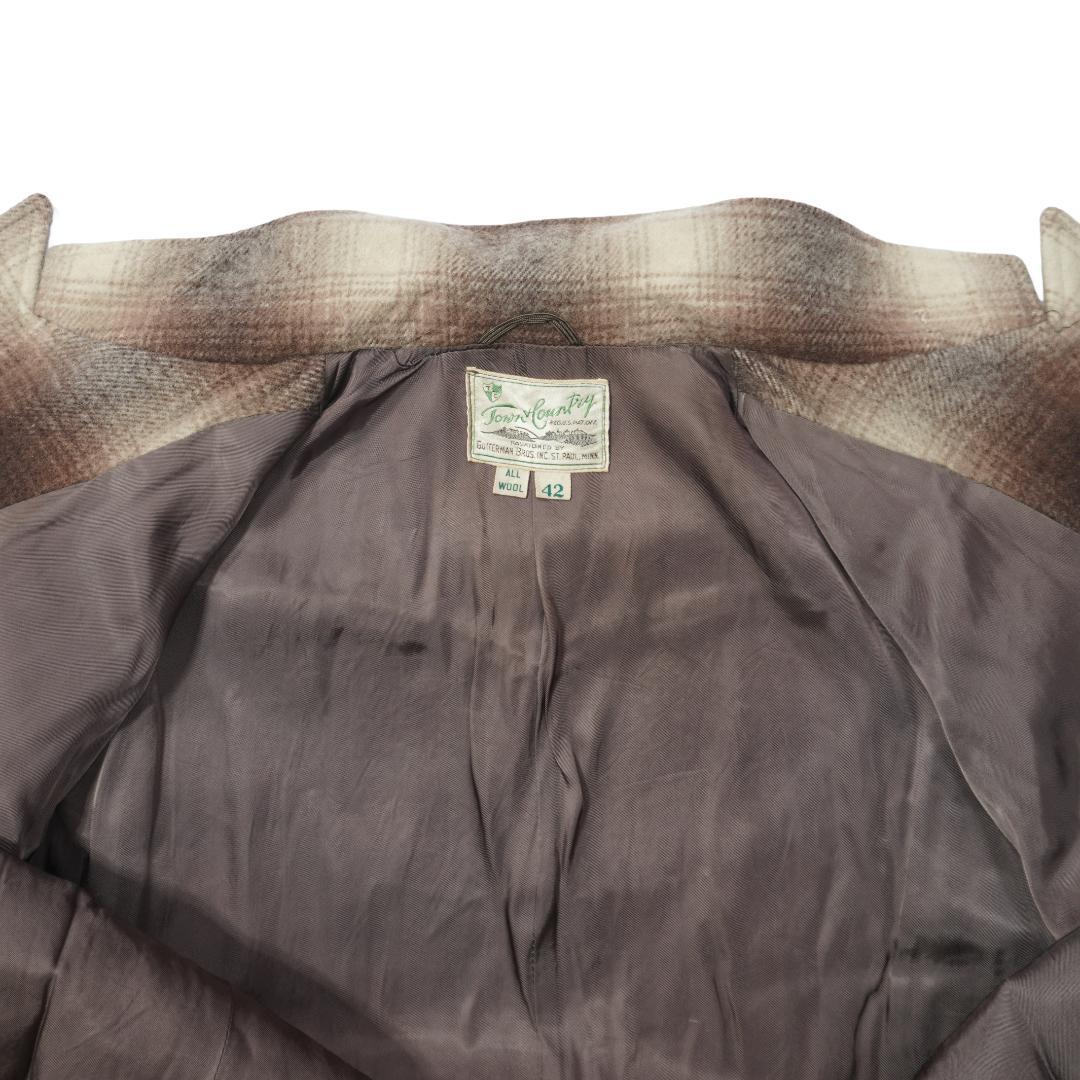 ジャケット・アウター GUITERMAN BROS INC WOOL COAT 1940s 1950s