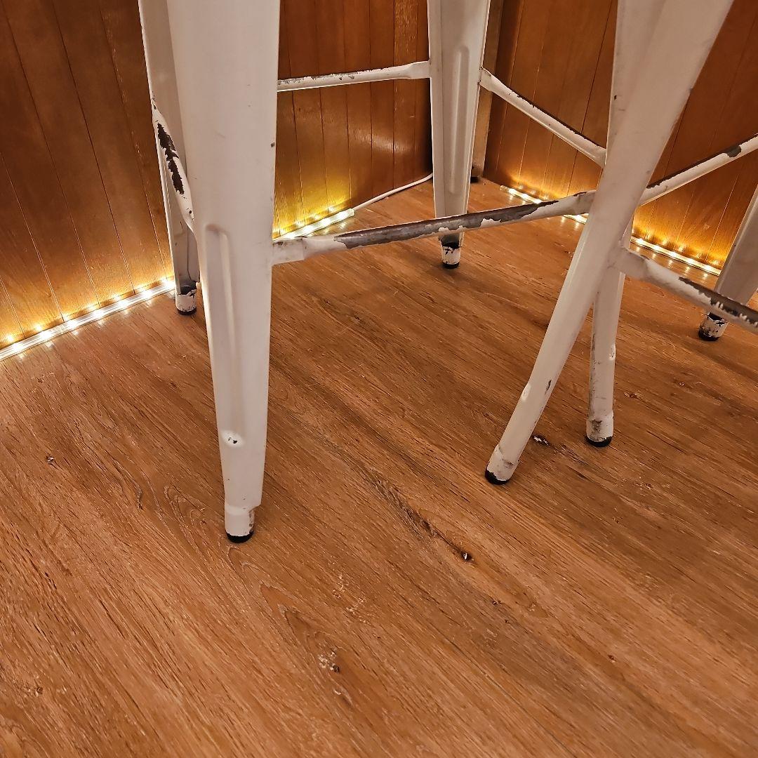 ２脚セット スタッキングスツール ヴィンテージスツール カウンターチェア B