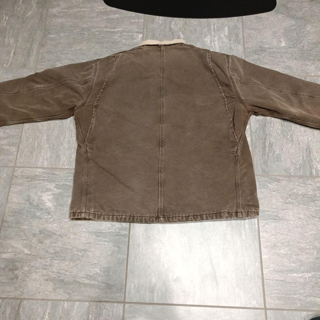 雰囲気抜群90s Carhartt カーハート カバーオール チョアコート 茶