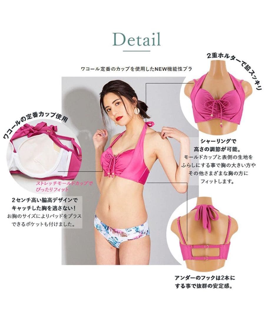 ✨美品✨ San-ai Resort 水着上下セット　ビキニ　日本製