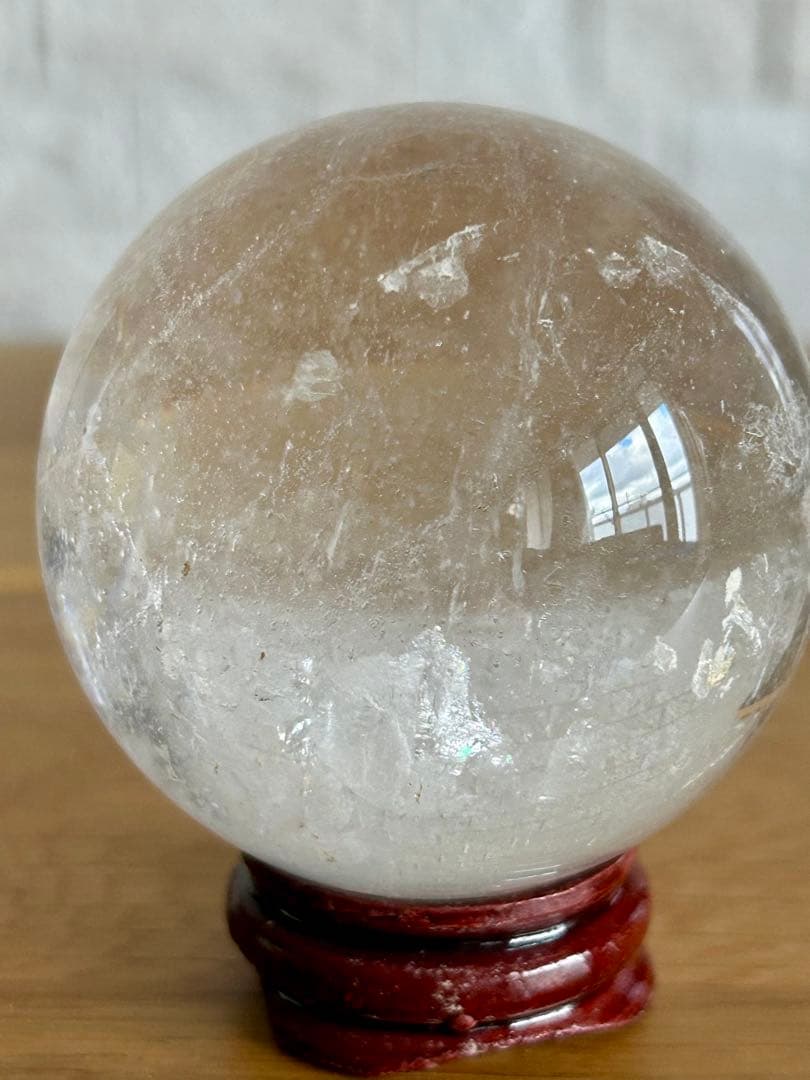水晶　丸玉　スフィア✨　59.6㎜