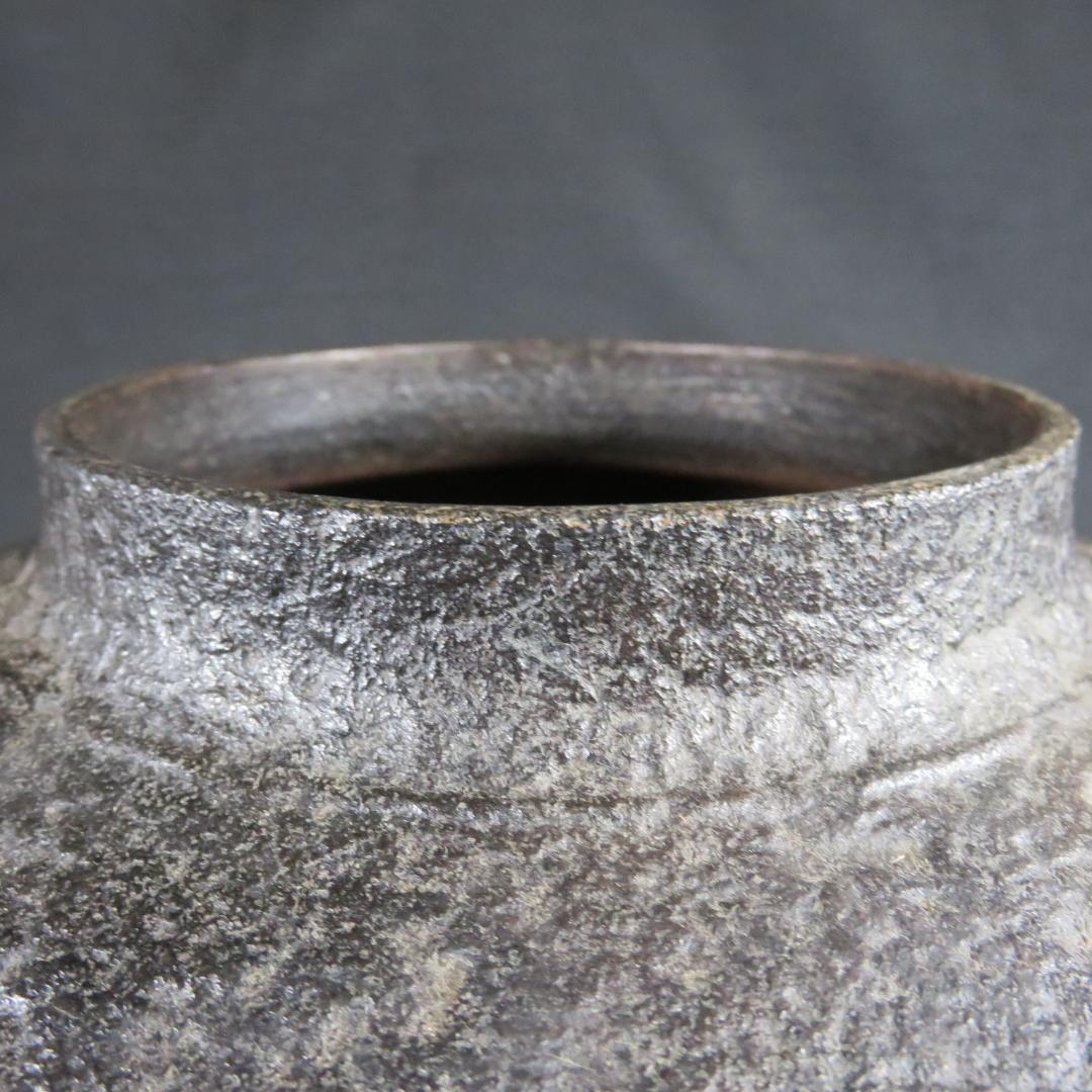 真形釜 茶釜 茶道具 京肌 錆 清光作 在銘 木箱 共箱