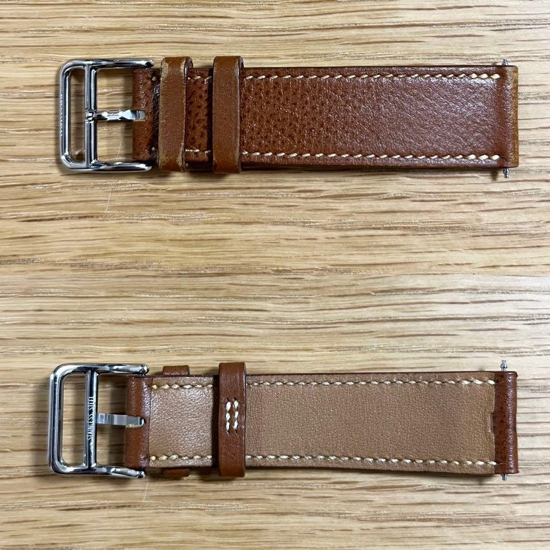レザーベルトHERMES エルメス 時計 ケープコッド 腕時計 ベルト レザー