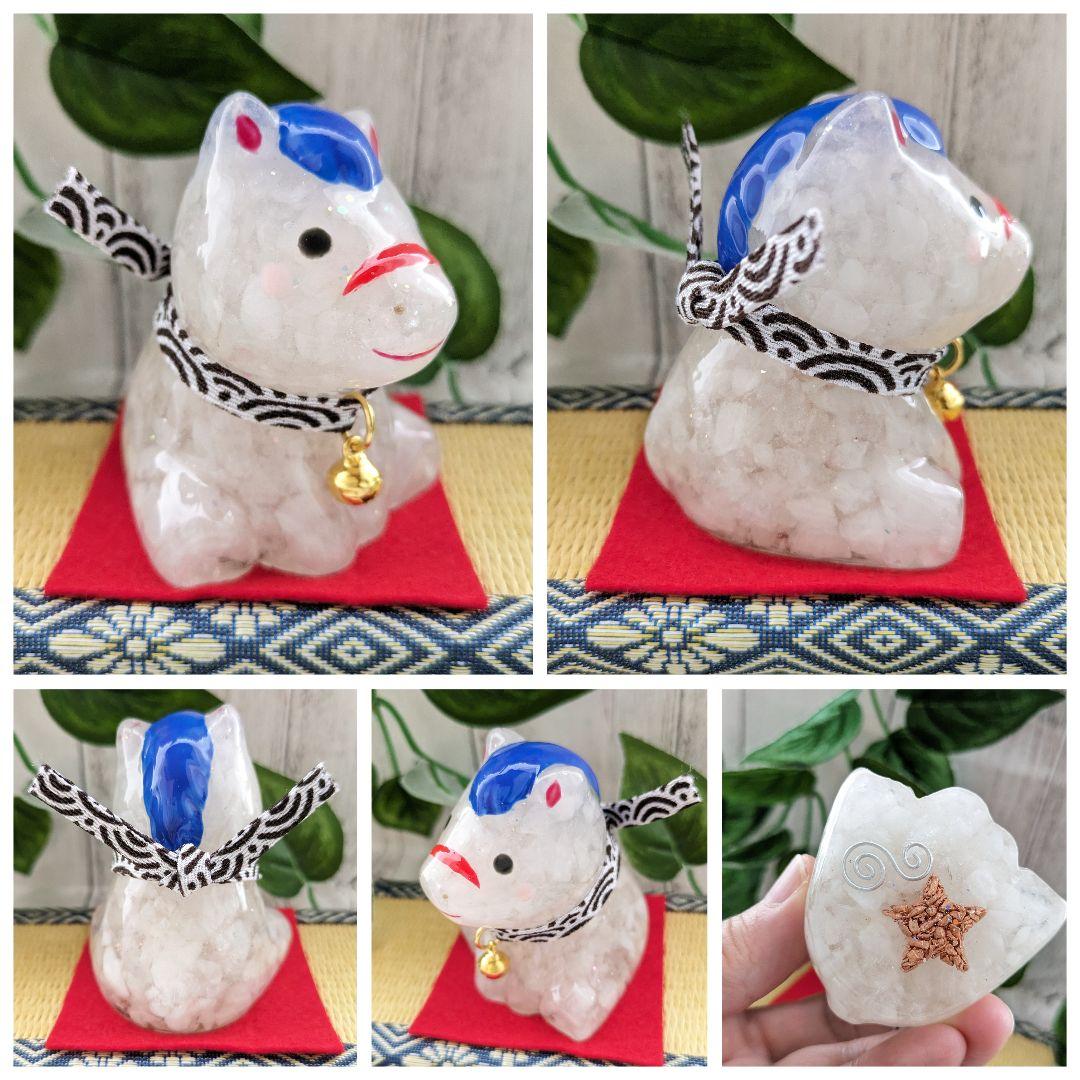 【つる927】まっくろくろの黒電話ちゃん形オルゴナイト☆他６点