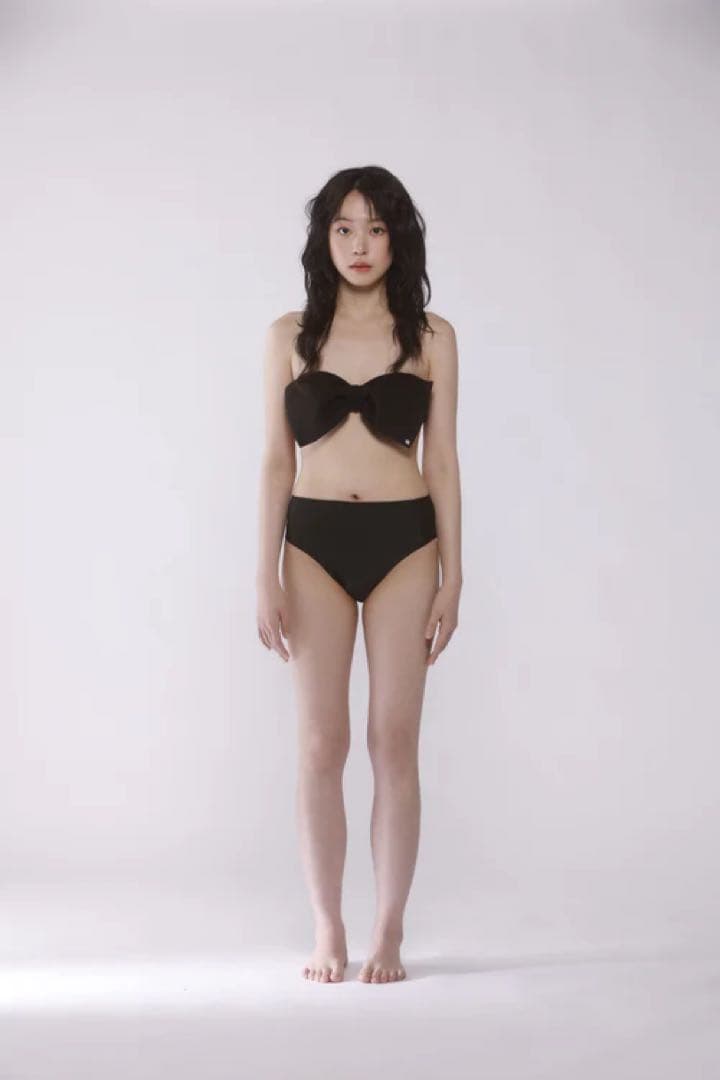 judin 2way ribbon motif swimwear Sサイズ