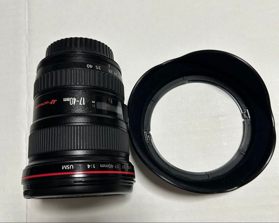 Canon EF 17-40mm f/4L USM レンズ