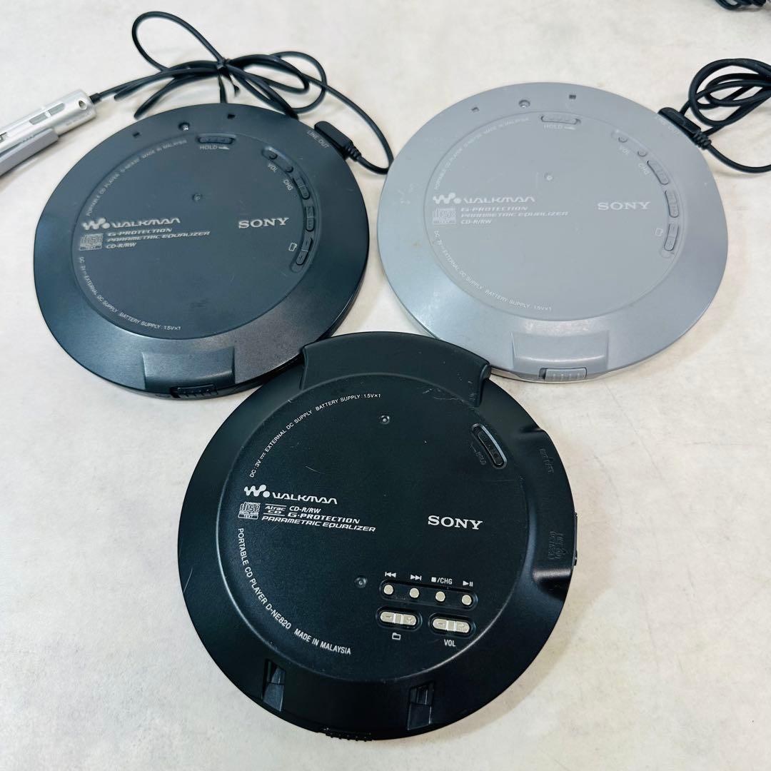 ジャンク　SONY CD WALKMAN 3台