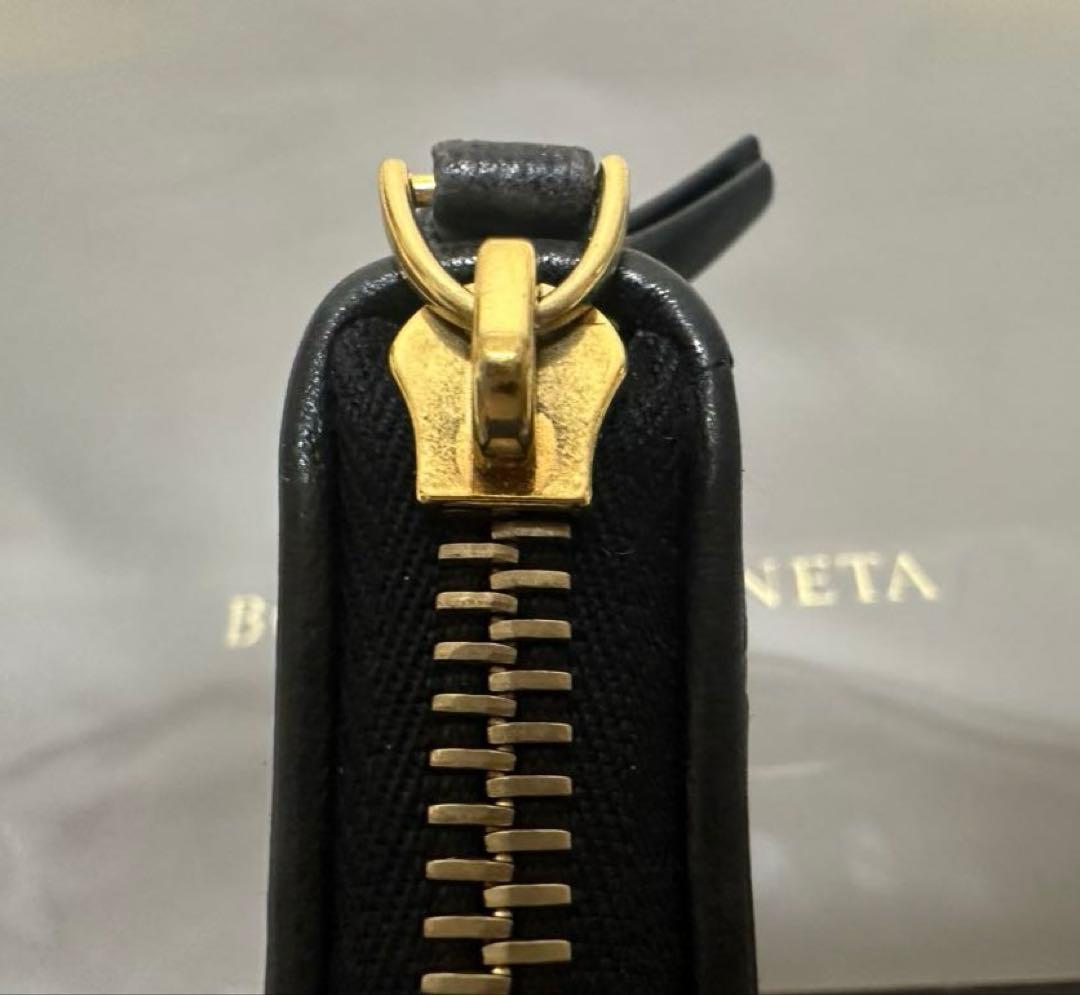 ★【極美品】ボッテガヴェネタ ケース ラム／ネロブラック／ゴールド✨✨✨3️⃣
