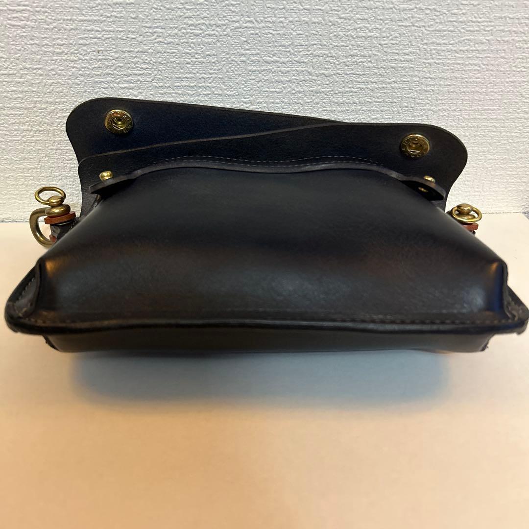 ビアベリーショルダーバッグ　ダブルフラップS ⭐️極美品⭐️