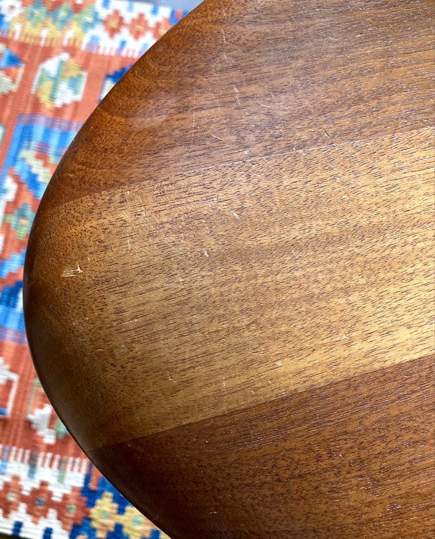 良工房　木製　一本足　椅子　イス　スツール　ウッドスツール　作家物