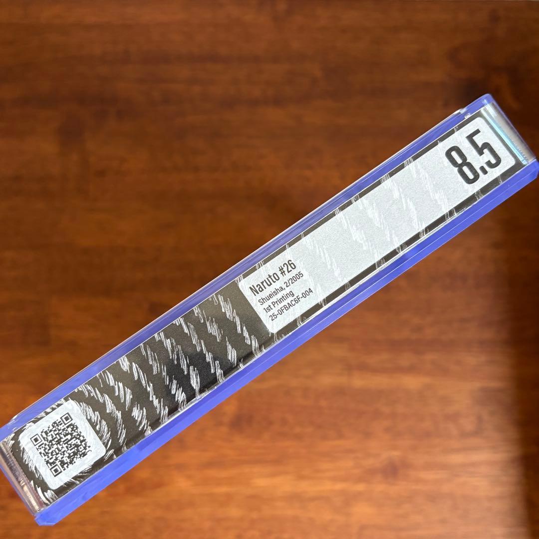 【漫画鑑定品】NARUTO BGS8.5 初版 26巻