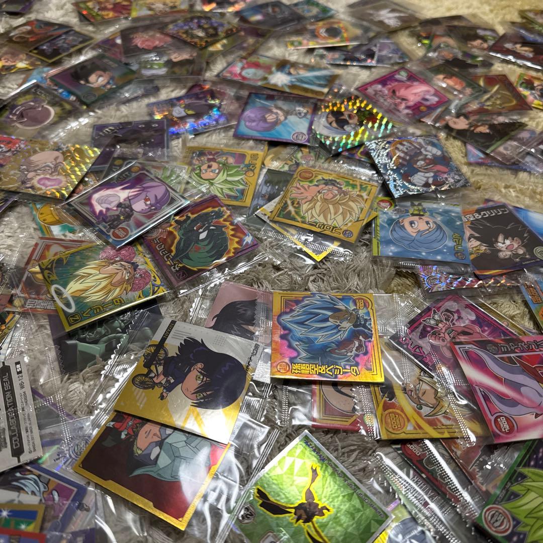 ワンピース、ドラゴンボール　他　ウエハースシール　まとめ売り【5473