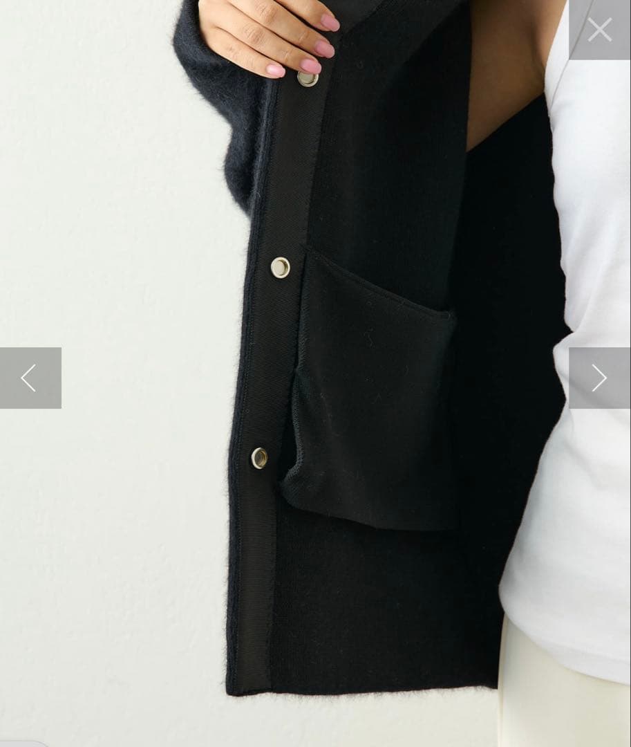 最終　Whim Gazetteウィムガゼット　セッケツニットジャケット