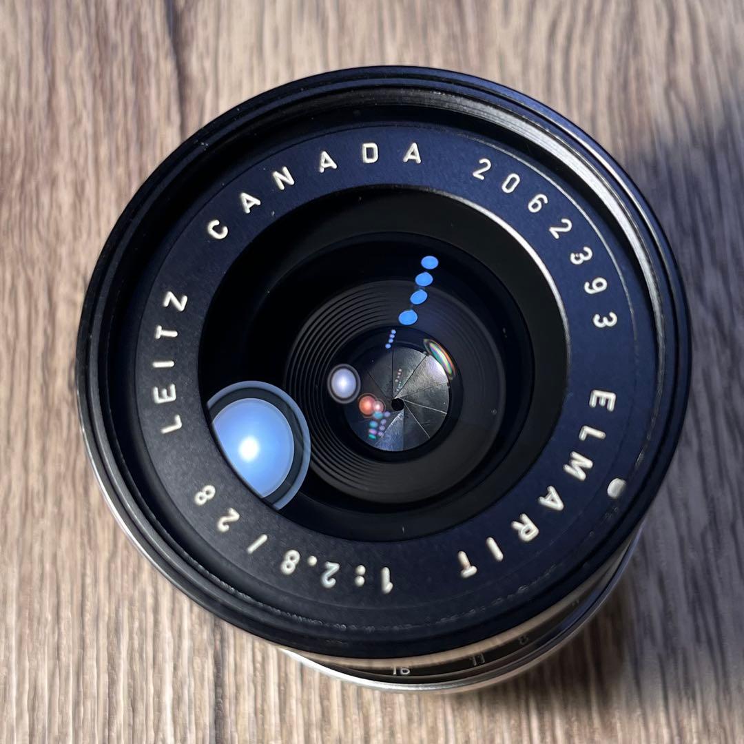 【ライカ】Elmarit-M 28mm f2.8 9枚玉 レッドスケール