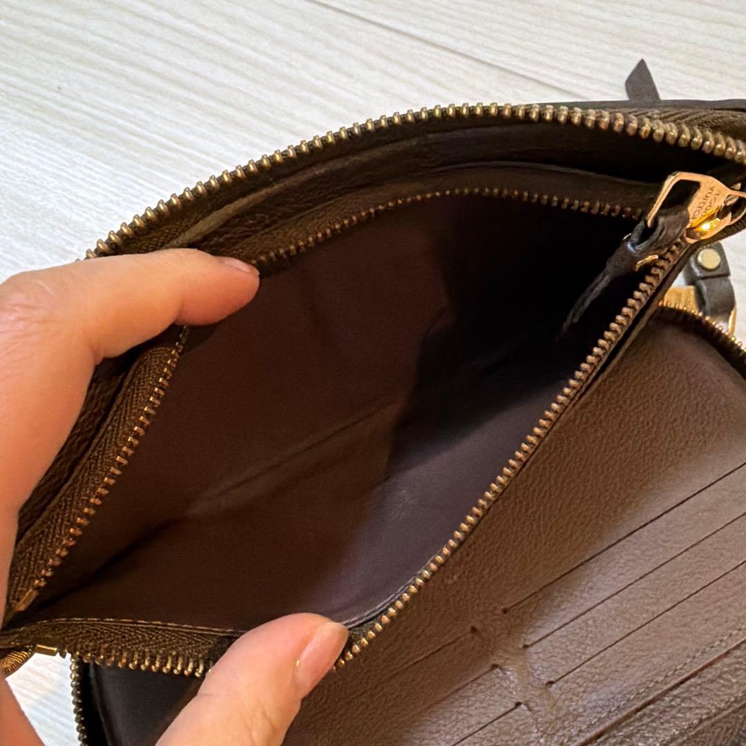 Louis Vuitton ブラウン モノグラム 長財布　お値下げ中