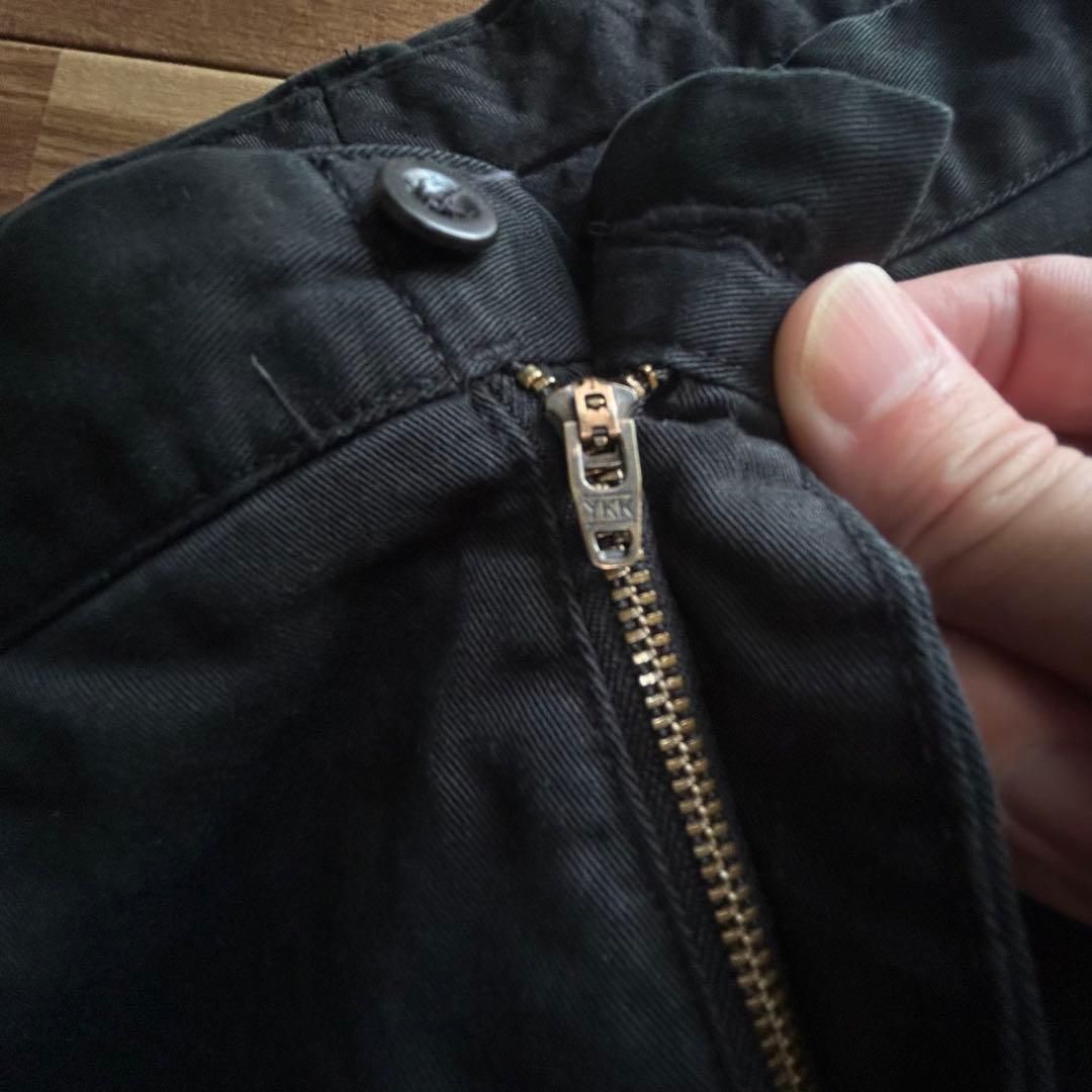 ⭐️使用感の少ない美品90s⭐️ポロ ラルフローレン チノパン 黒 38T/36