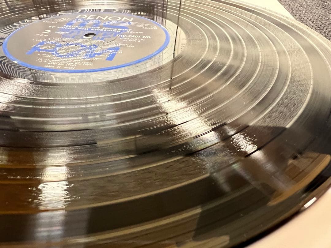 DENON OW-7401-NDオーディオチェック LPテストレコード　その他