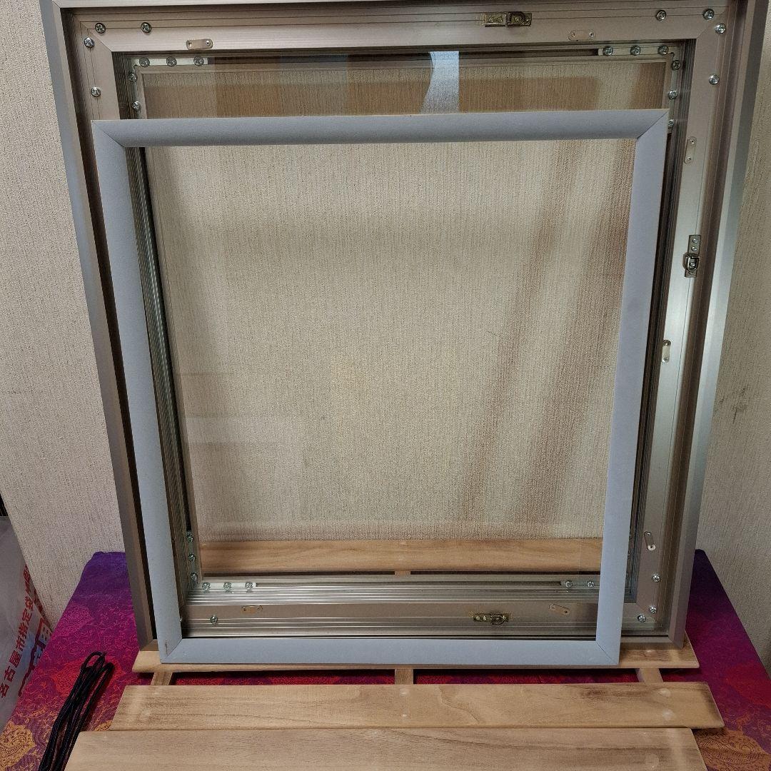 油絵額縁　アルミ額縁　額縁　F10 外寸　73.4×80.9　奥行き9.5