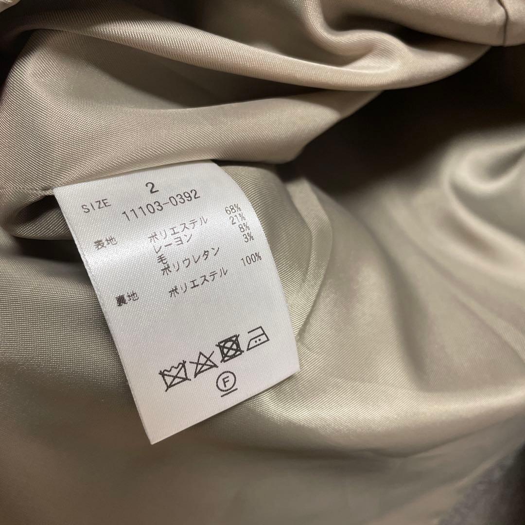 CLANE クラネ 2WAY BELT TAILORED JACKET