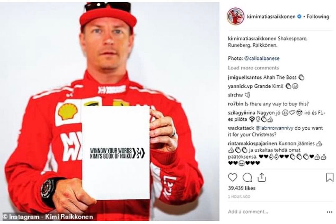 キミ・ライコネン 俳句集 KIMI'S BOOK OF HAIKU