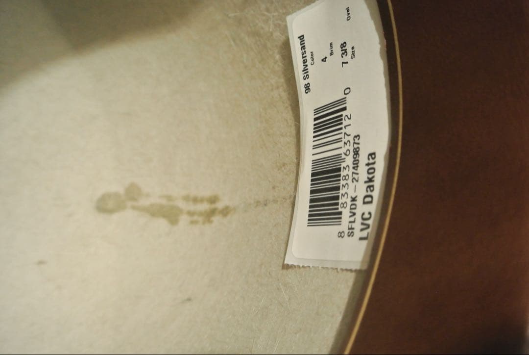 帽子 Stetson x LVC Dakota 7 3/8 59cm