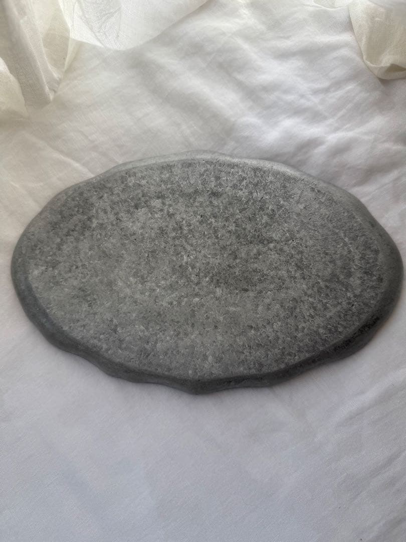 入手困難　co+fe コフェ　オーバル　花リムプレート　アスティエ　ハグオーワー