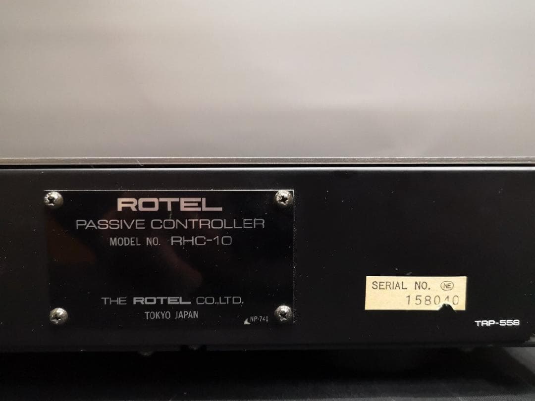 ◆大感謝祭!! ROTEL RHC-10 アッテネーター m0o8665