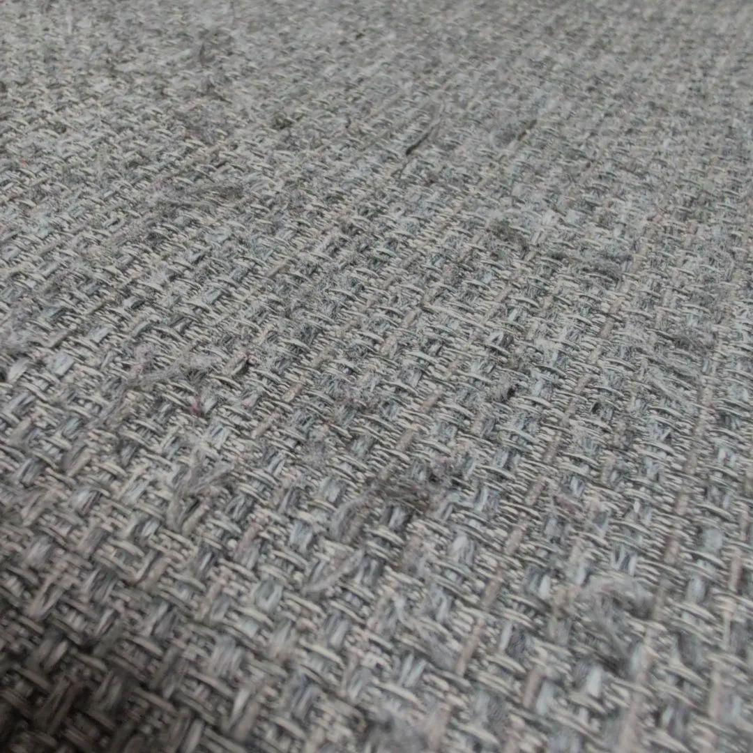 ニトリ 布張りハイバックカウチソファ ダークグレー