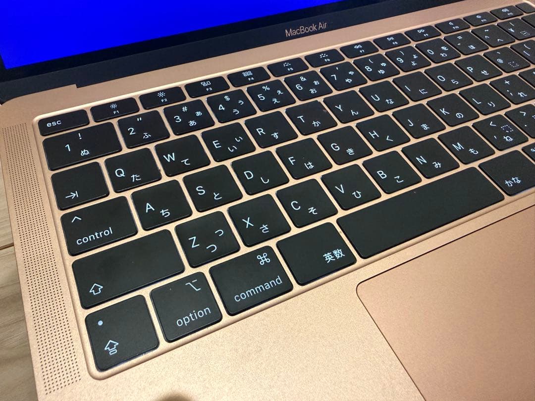 13インチ MacBook Air ゴールド Retina 2018