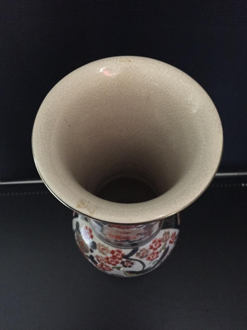 昭和レトロ　大きな花瓶　新品未使用　年代物