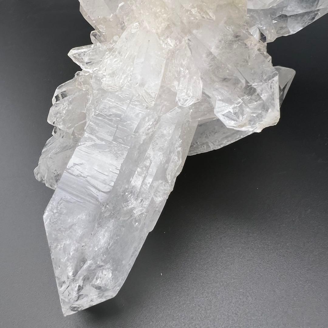 ✳️極みの美麗水晶✨超絶キラキラ✨極上別格品 レインボー 水晶クラスター 天然石