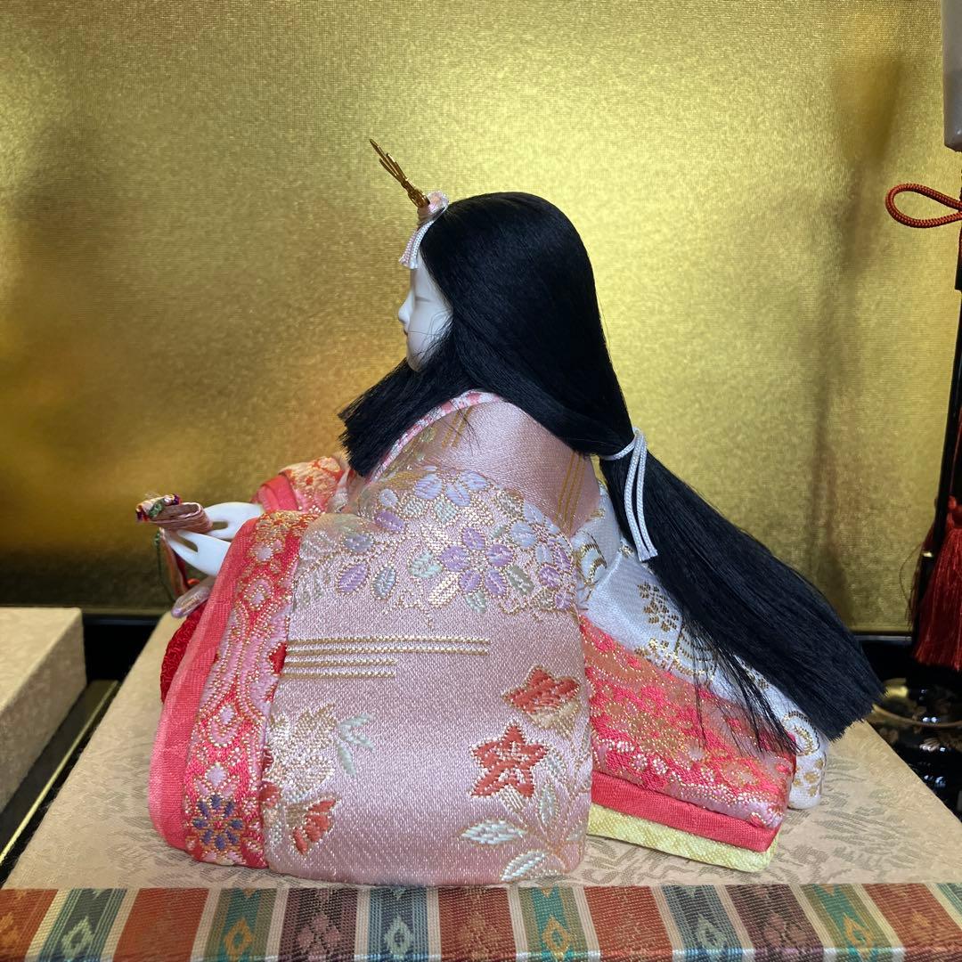 美品 愛らしい雛人形 真多呂の瑞花雛