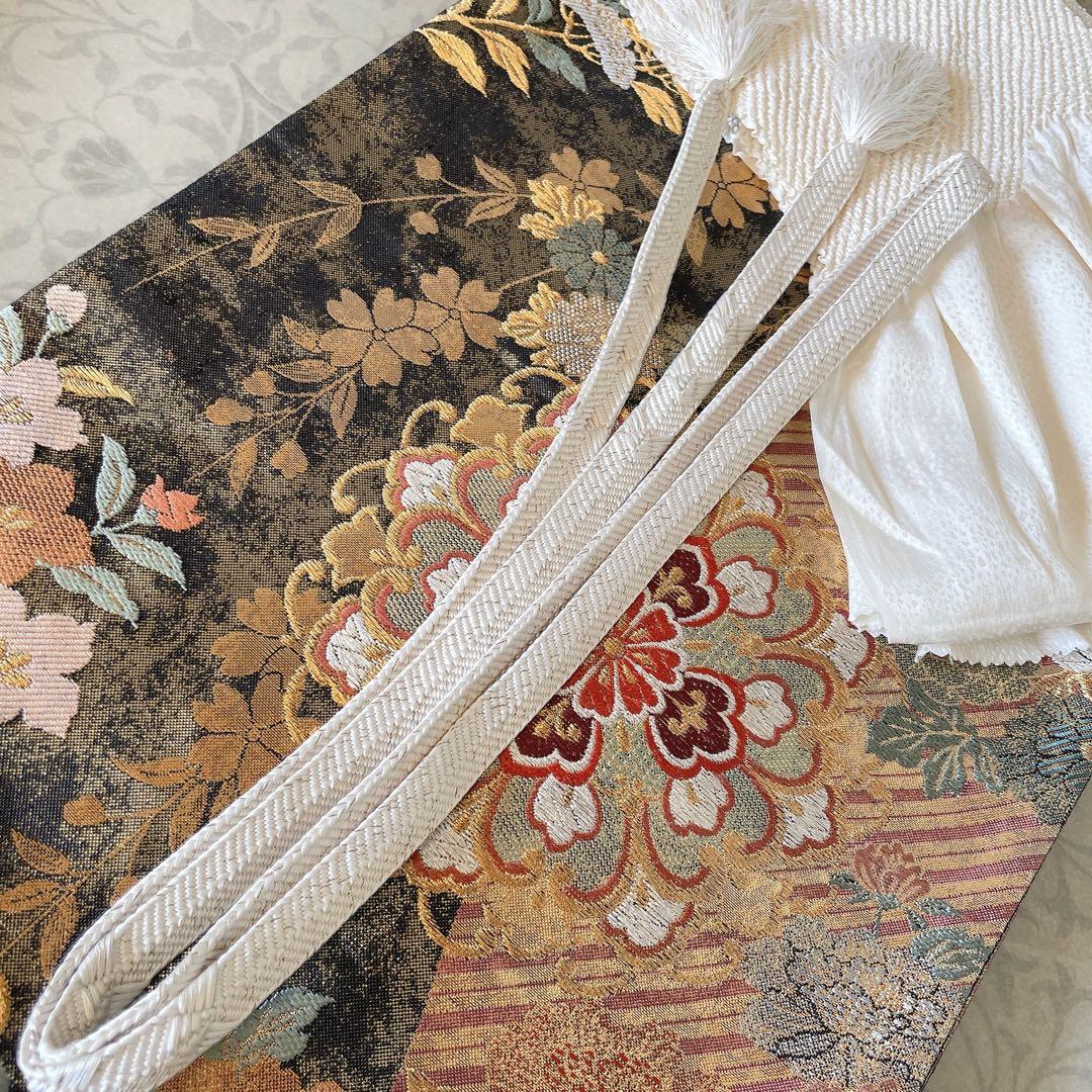 訪問着　フルセット　総絞り　宝相華　モノトーン　入学式　卒業式　着物　Q4