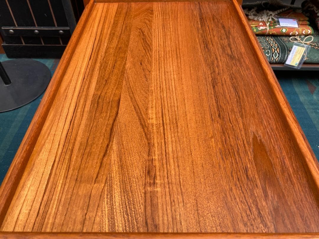 北欧ヴィンテージ☆SALLING STOLEFABRIK 社／ワゴン／チーク材