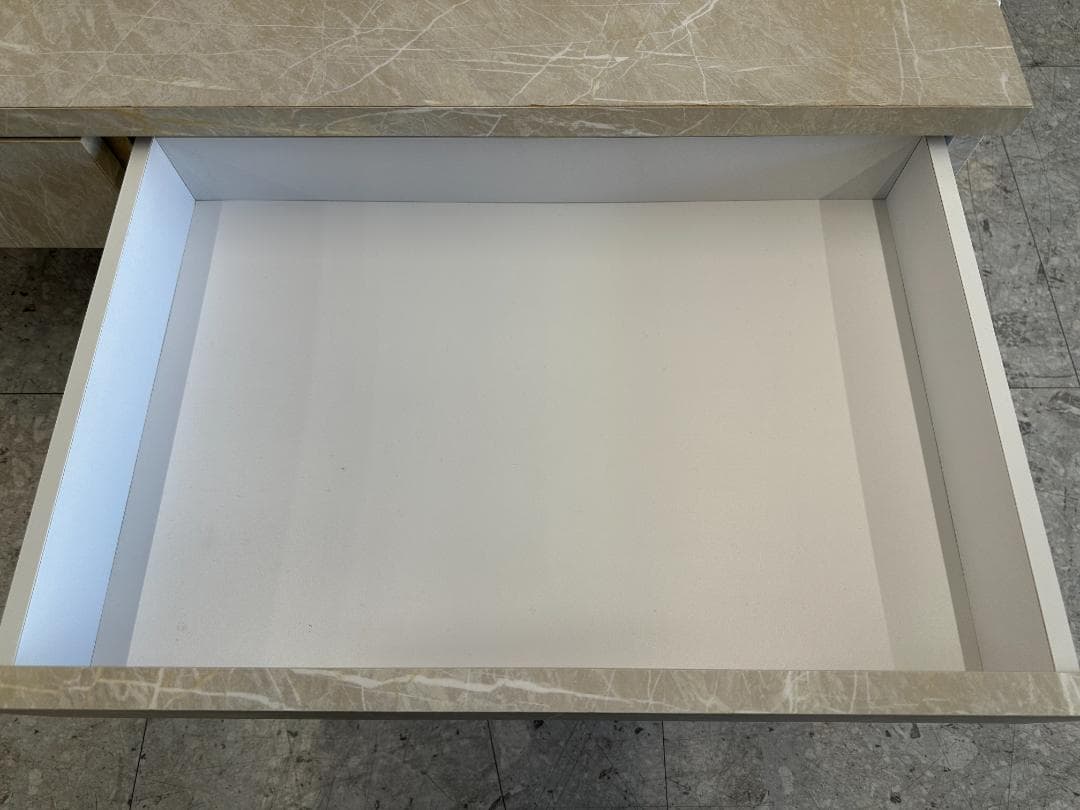 LOWYA　ローテーブル　ホワイト