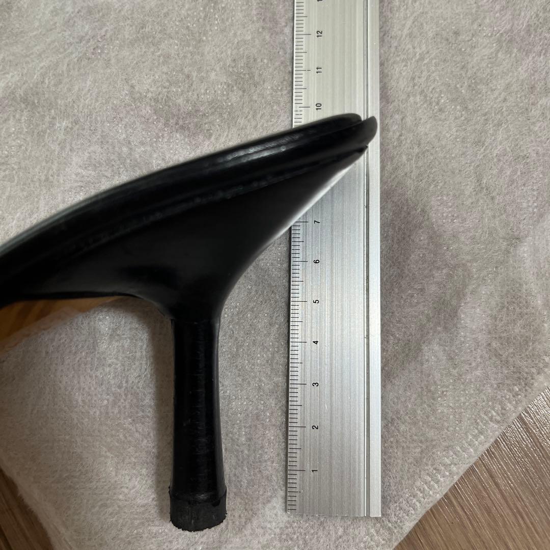 CHANEL ブラック ミュール 箱・保存袋付き