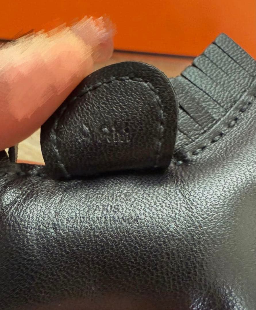 ⭐️未使用近い⭐️HERMES ロデオチャーム PM ソーブラック