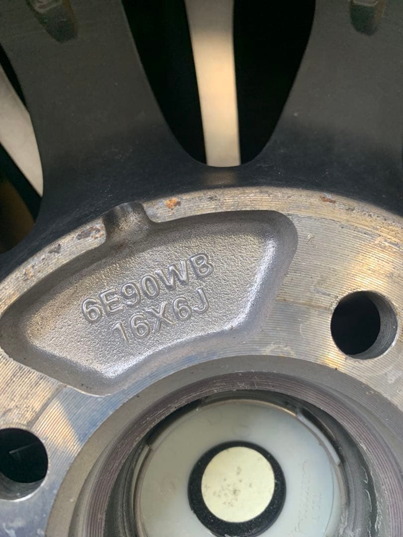 アルミホイール 16インチ6j 2本　②