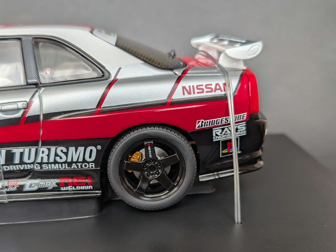 オートアート 1/18 SKYLINE GT-R R34 グランツーリスモVer